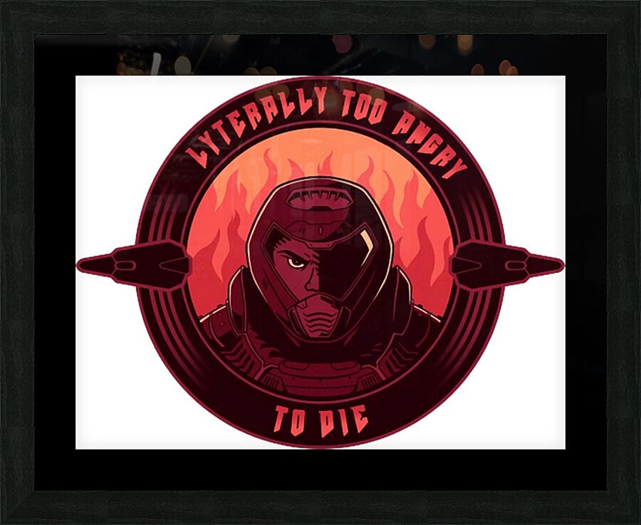 DOOM Eternal 52 Picture Frame print