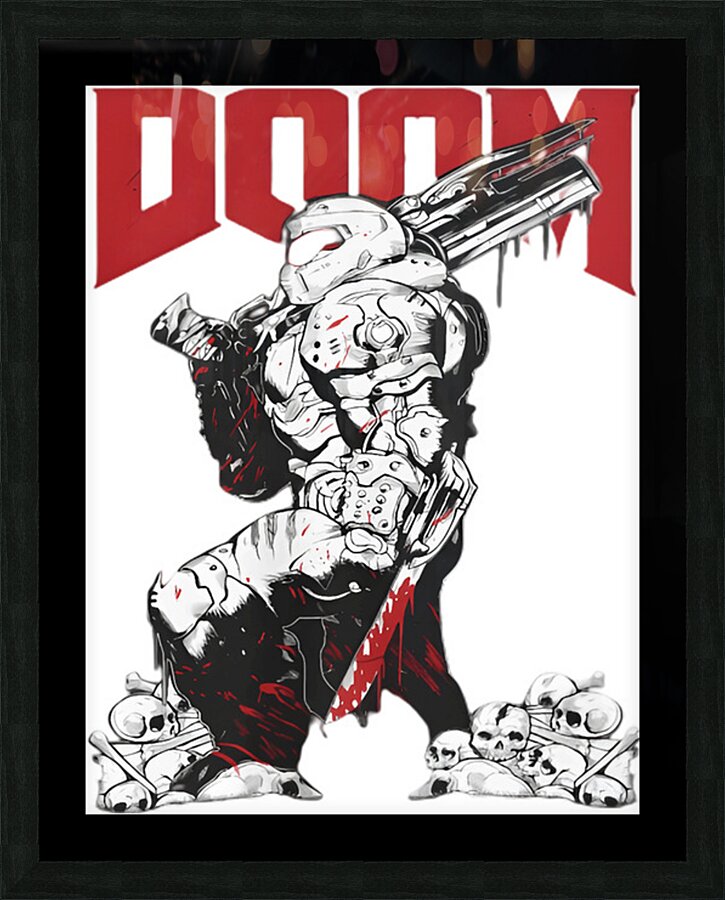 DOOM Eternal 60 Picture Frame print