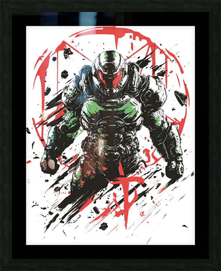 DOOM Eternal 61 Picture Frame print