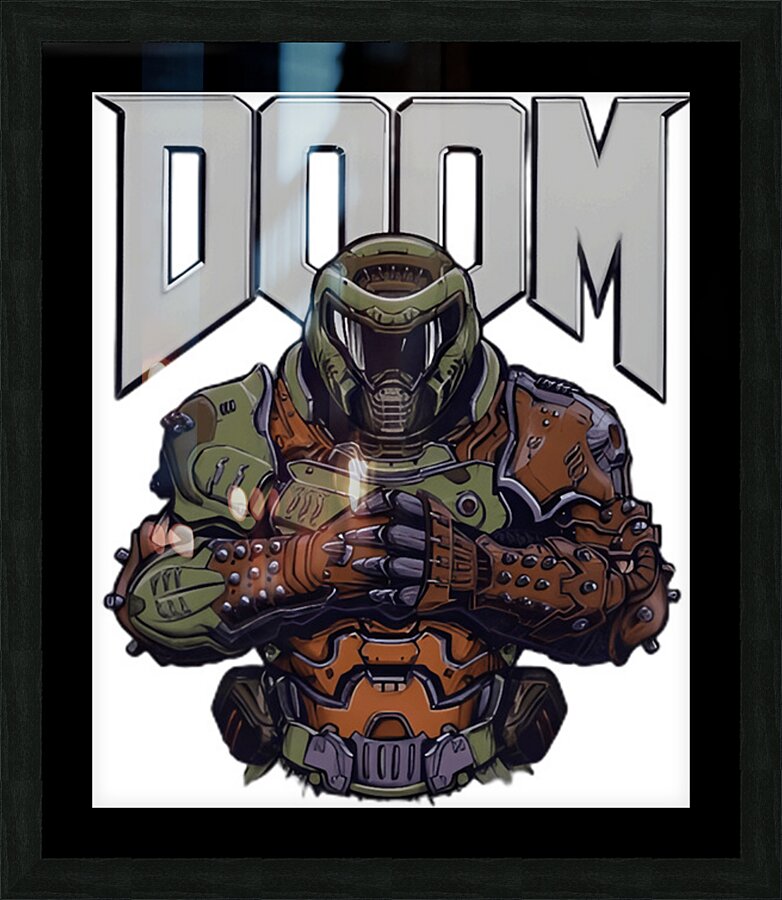 DOOM Eternal 63 Picture Frame print