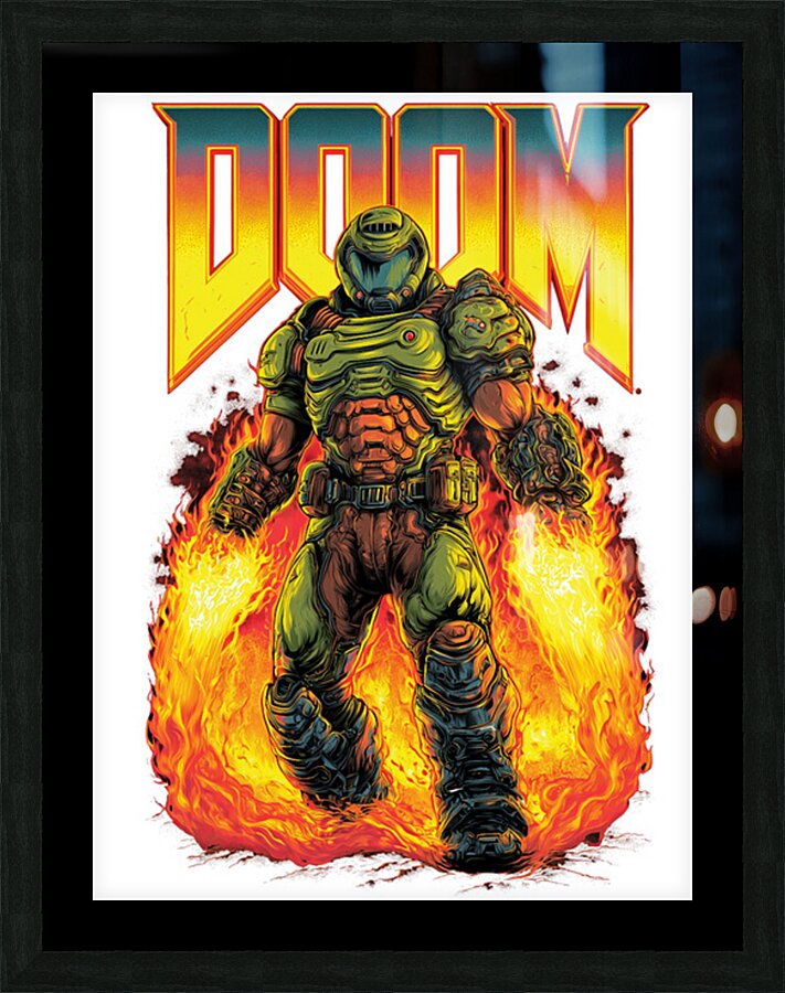 DOOM Eternal 64 Picture Frame print