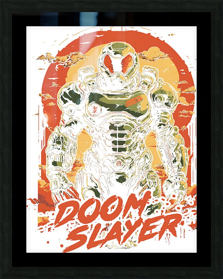 DOOM Eternal 69 Picture Frame print