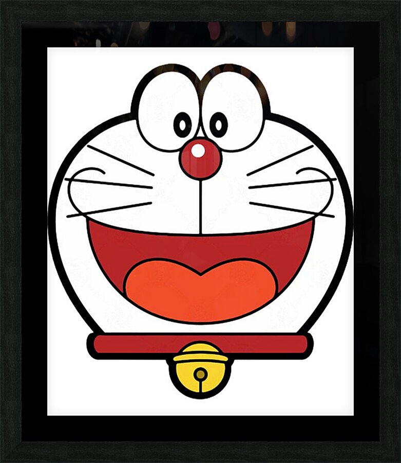 Doraemon 4 Picture Frame print