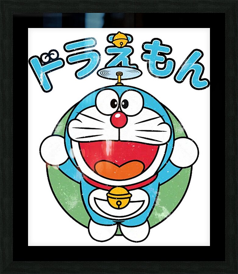 Doraemon 12 Picture Frame print