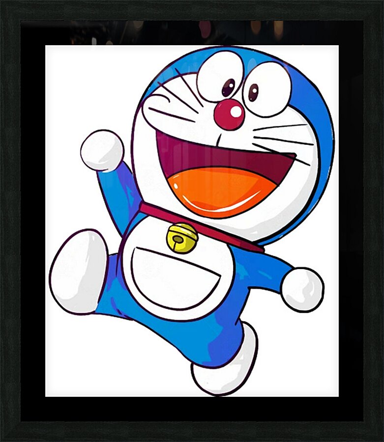 Doraemon 15 Picture Frame print