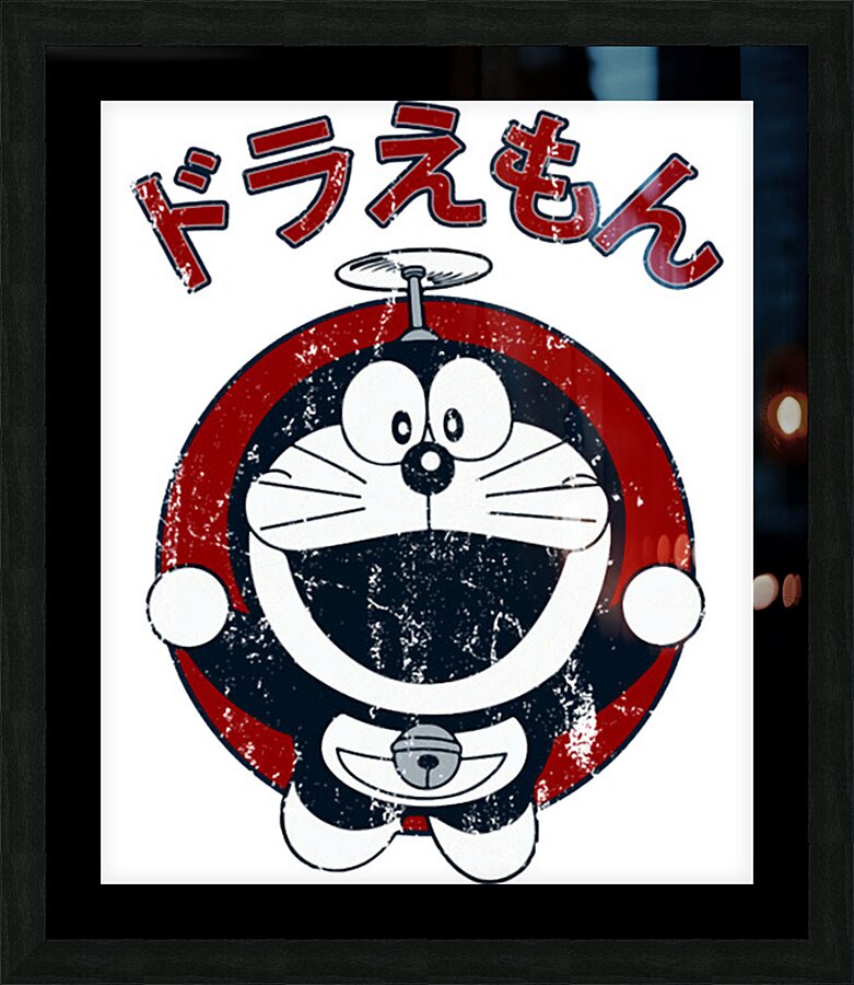 Doraemon 24 Picture Frame print