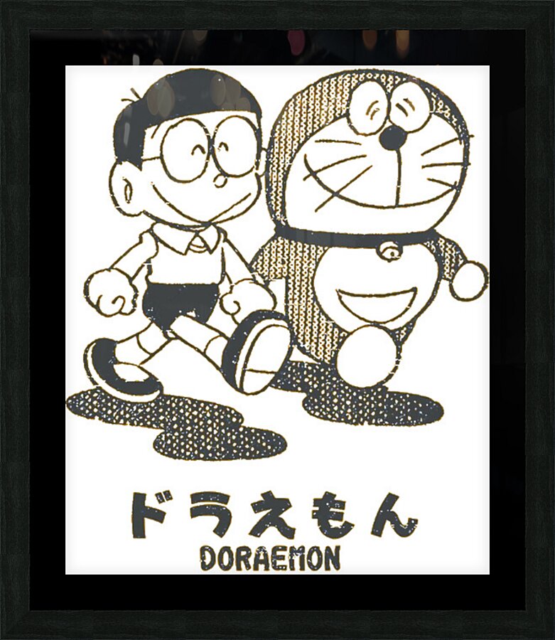 Doraemon 40 Picture Frame print