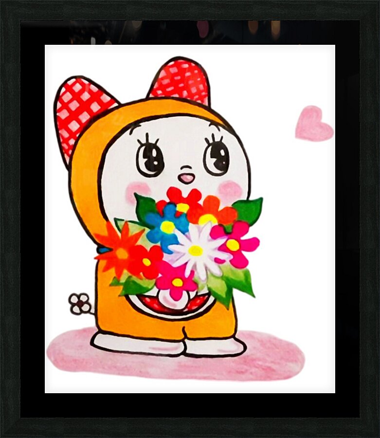Doraemon 41 Picture Frame print