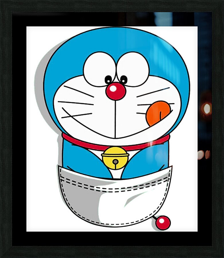 Doraemon 43 Picture Frame print