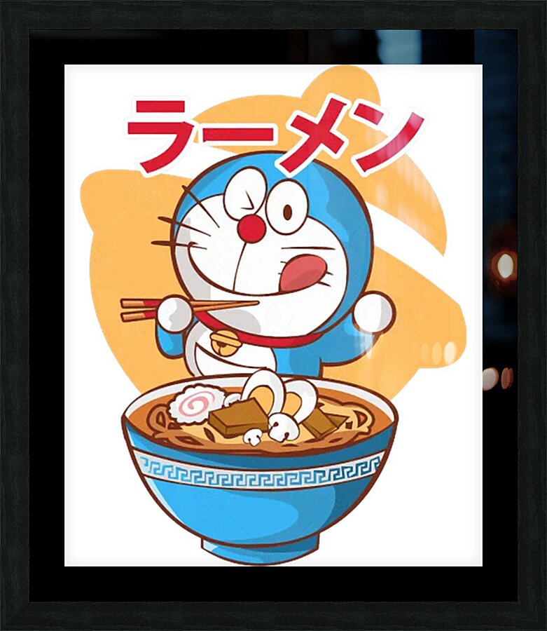 Doraemon 45 Picture Frame print