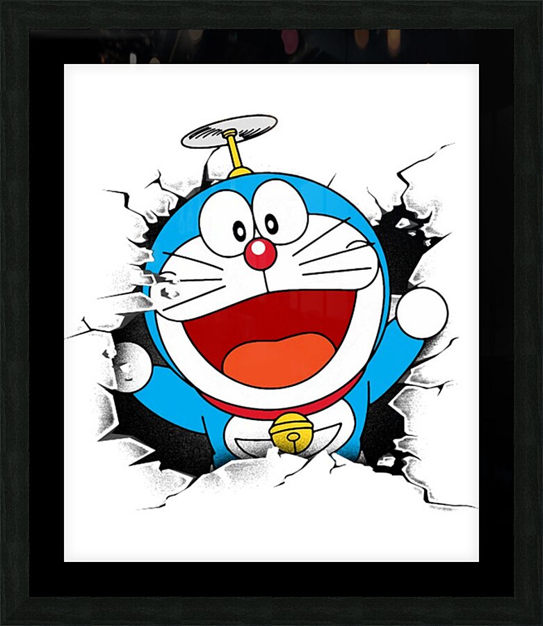 Doraemon 46 Picture Frame print
