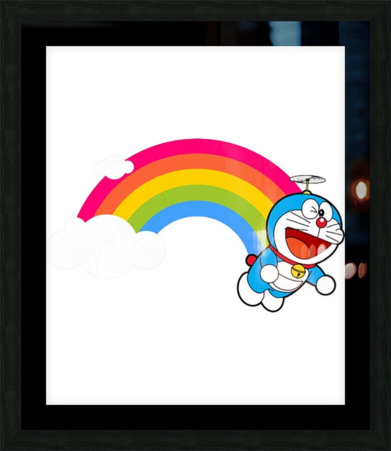 Doraemon 50 Picture Frame print