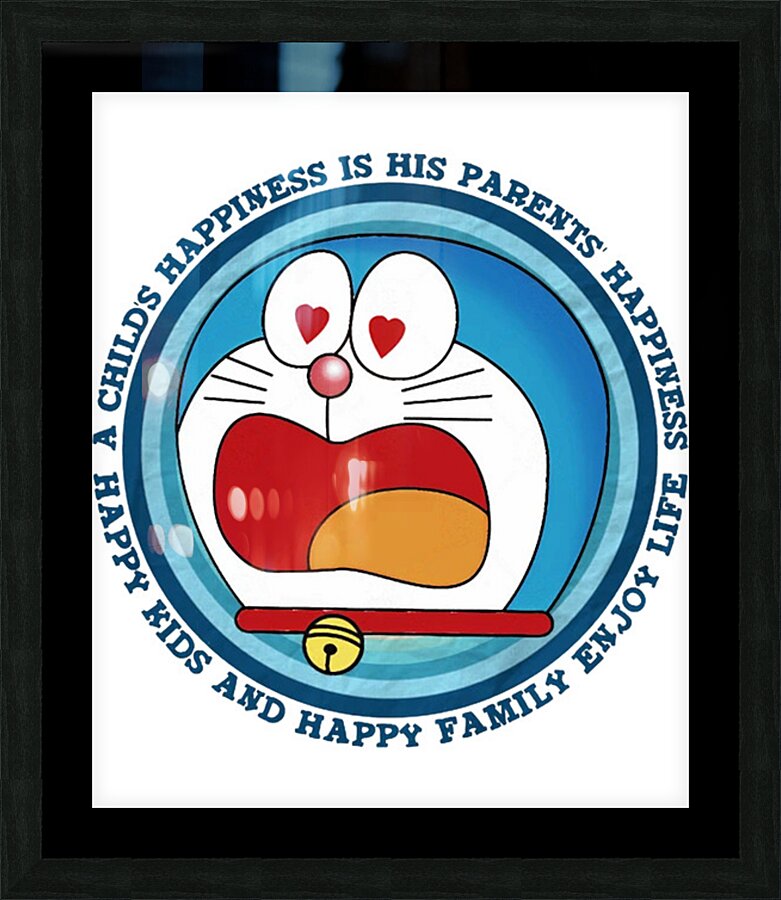 Doraemon 55 Picture Frame print
