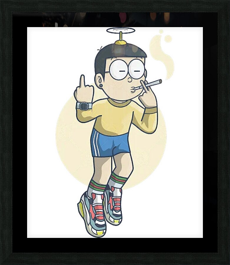 Doraemon 58 Picture Frame print