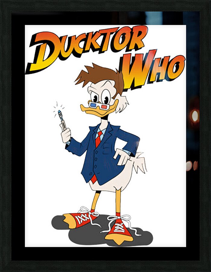 DuckTales 9 Picture Frame print