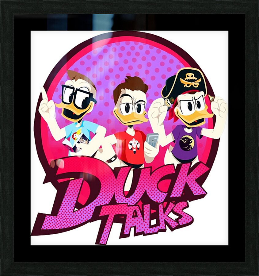 DuckTales 13 Picture Frame print