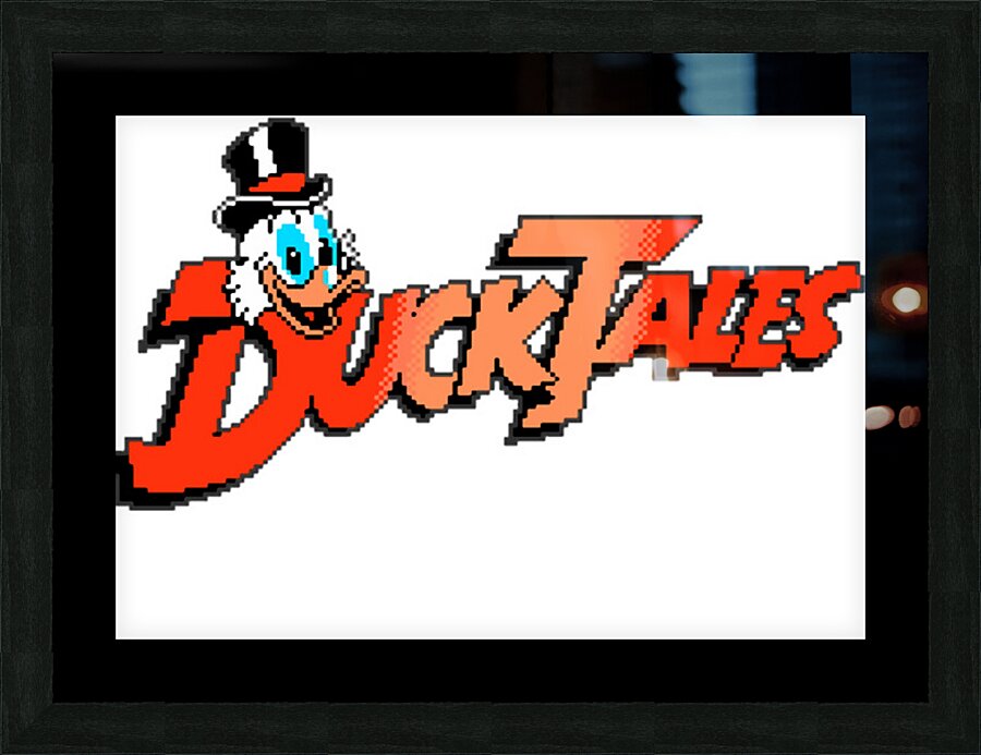 DuckTales 21 Picture Frame print