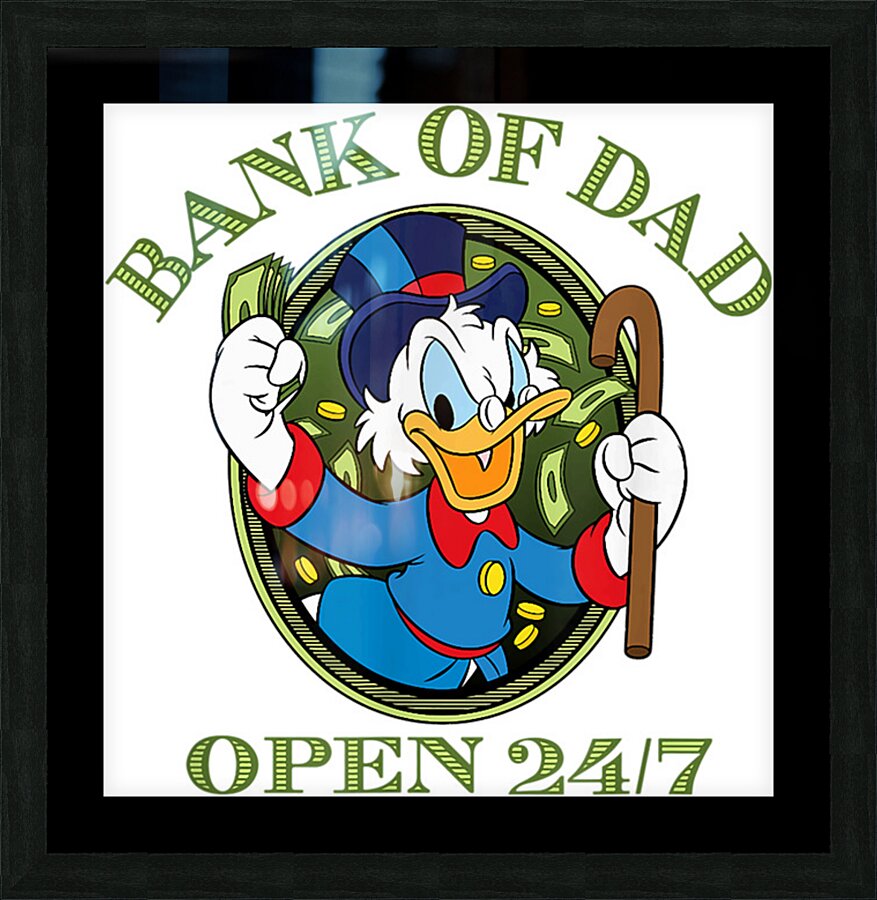 DuckTales 34 Picture Frame print