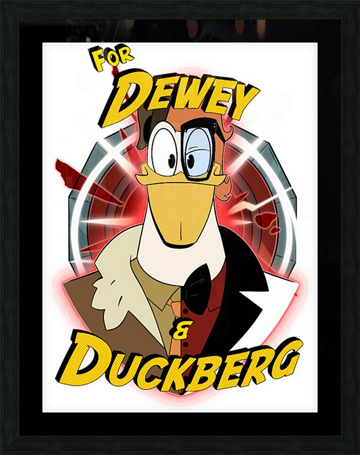 DuckTales 40 Picture Frame print