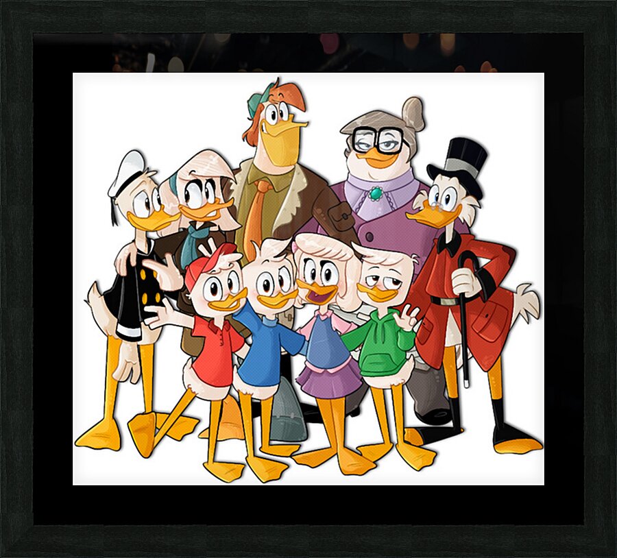 DuckTales 41 Picture Frame print