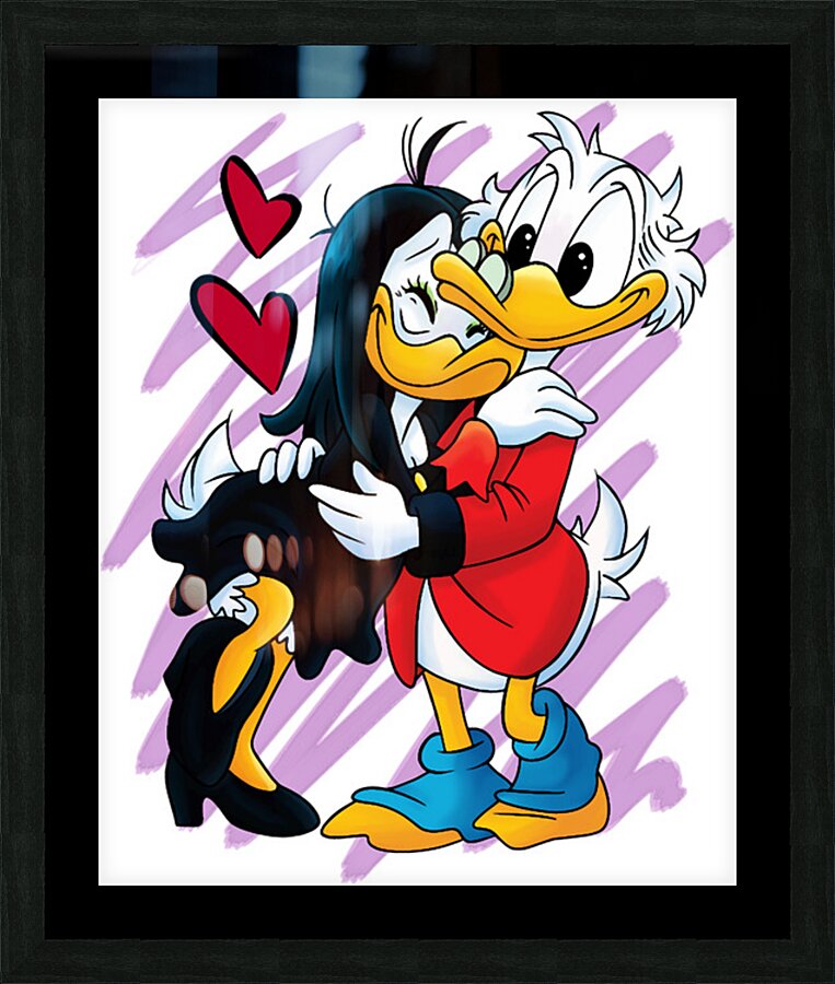 DuckTales 45 Picture Frame print