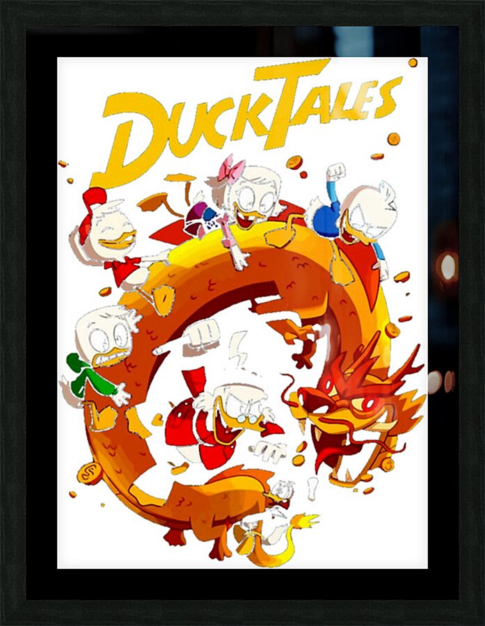 DuckTales 50 Picture Frame print