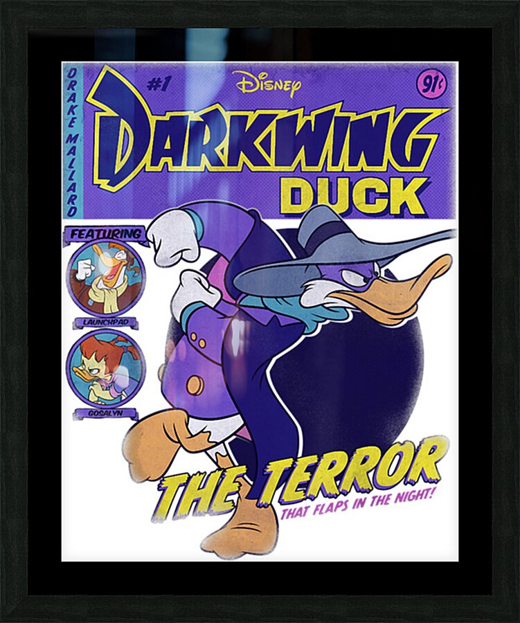 DuckTales 56 Picture Frame print