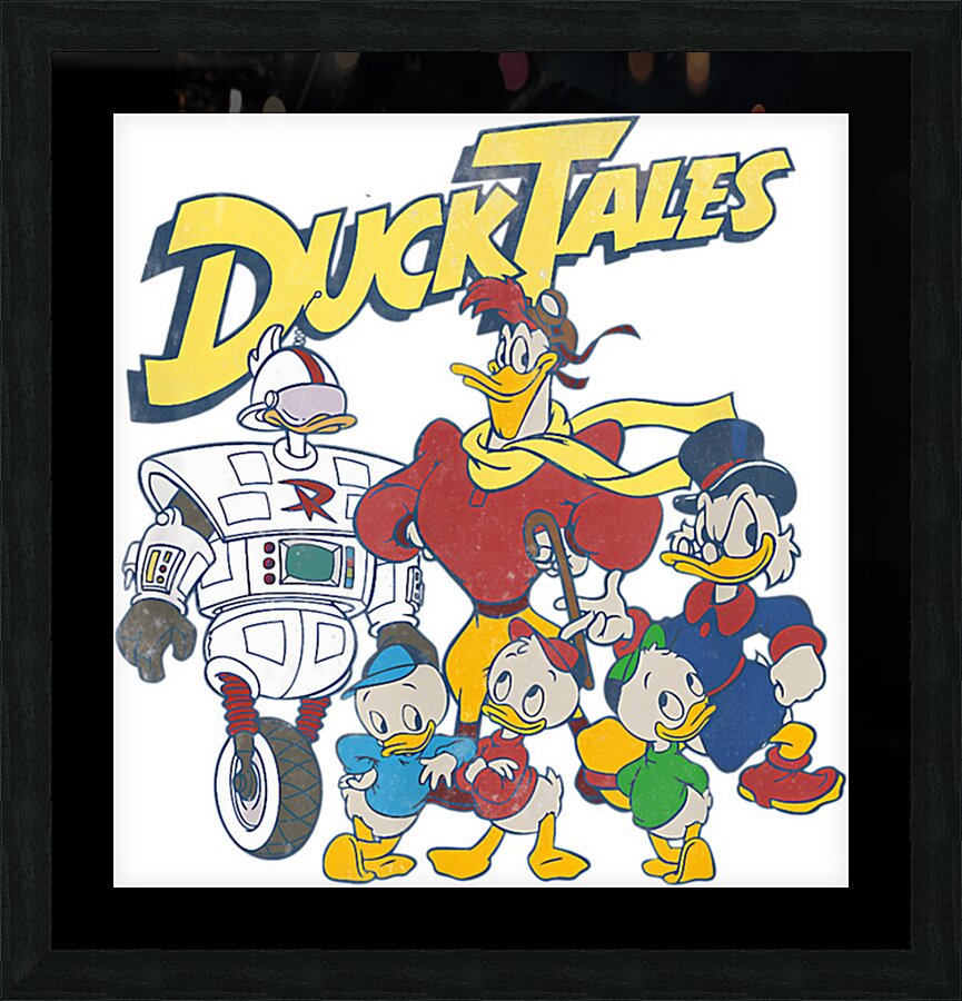 DuckTales 63 Picture Frame print