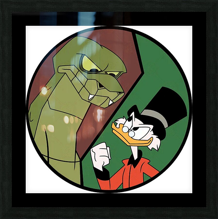 DuckTales 13 Picture Frame print