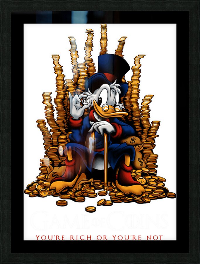 DuckTales 16 Picture Frame print