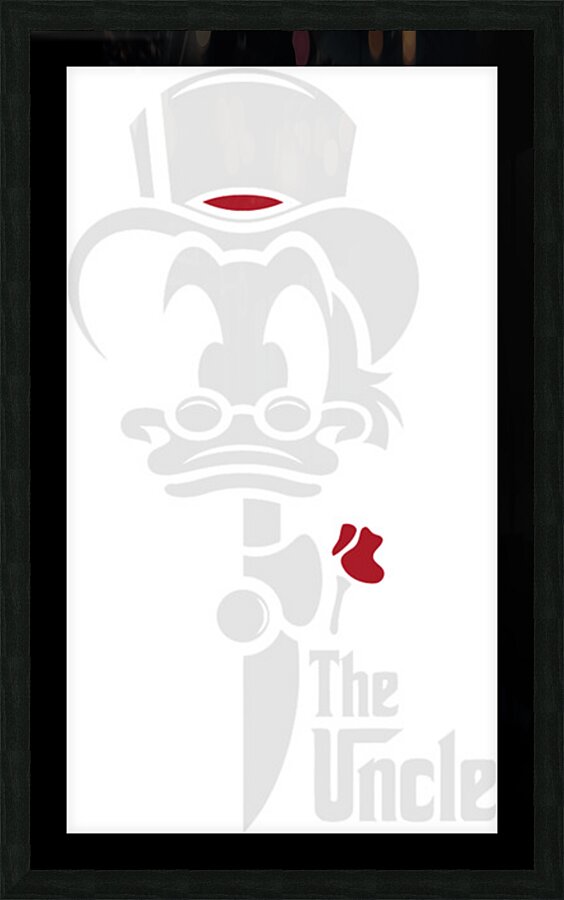 DuckTales 21 Picture Frame print