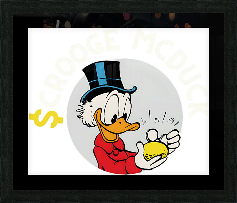 DuckTales 32 Picture Frame print