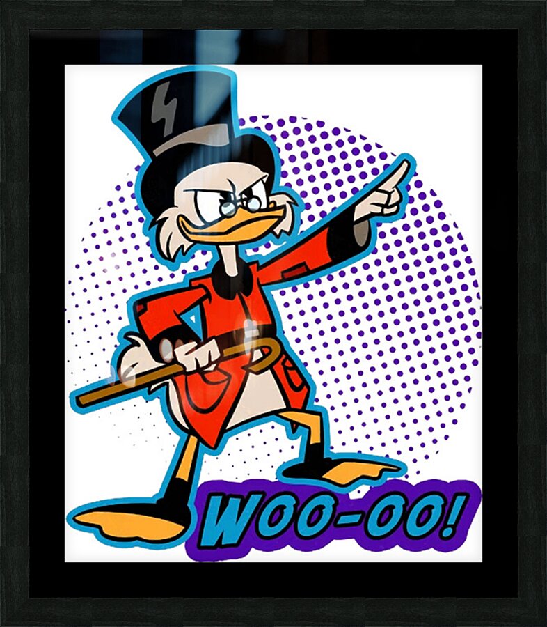 DuckTales 34 Picture Frame print