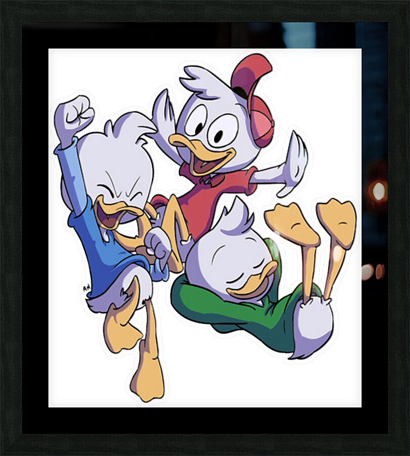 DuckTales 35 Picture Frame print