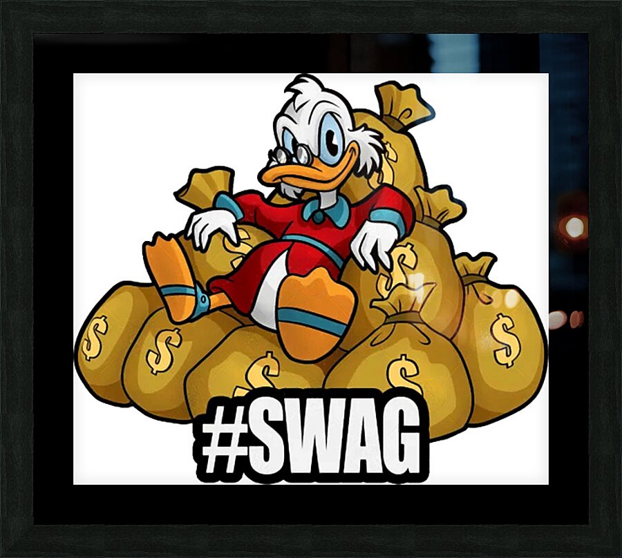 DuckTales 42 Picture Frame print