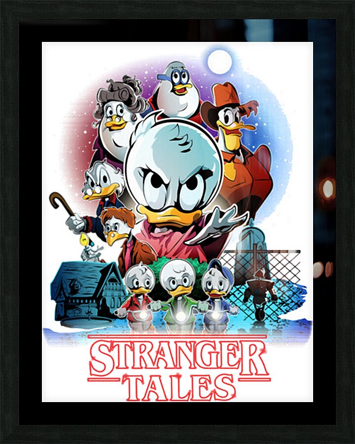 DuckTales 52 Picture Frame print