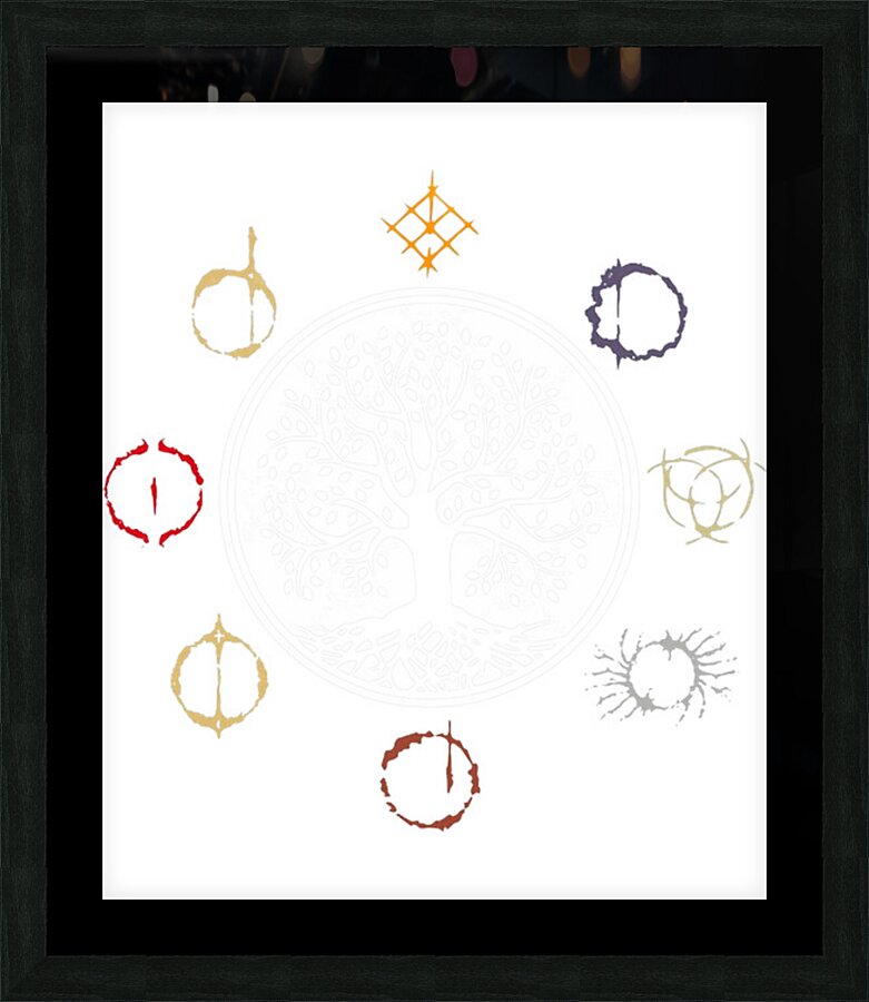 Elden Ring 5 Picture Frame print