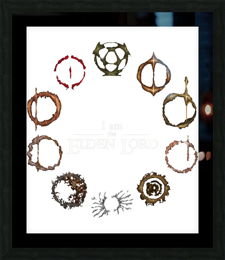 Elden Ring 58 Picture Frame print