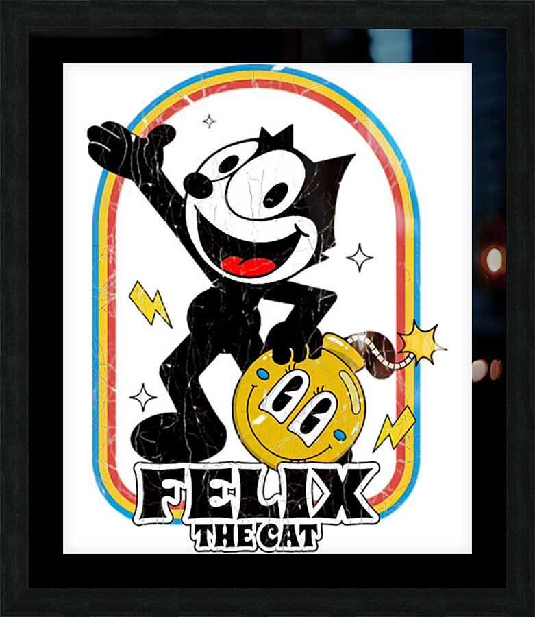Felix the Cat 27 Picture Frame print