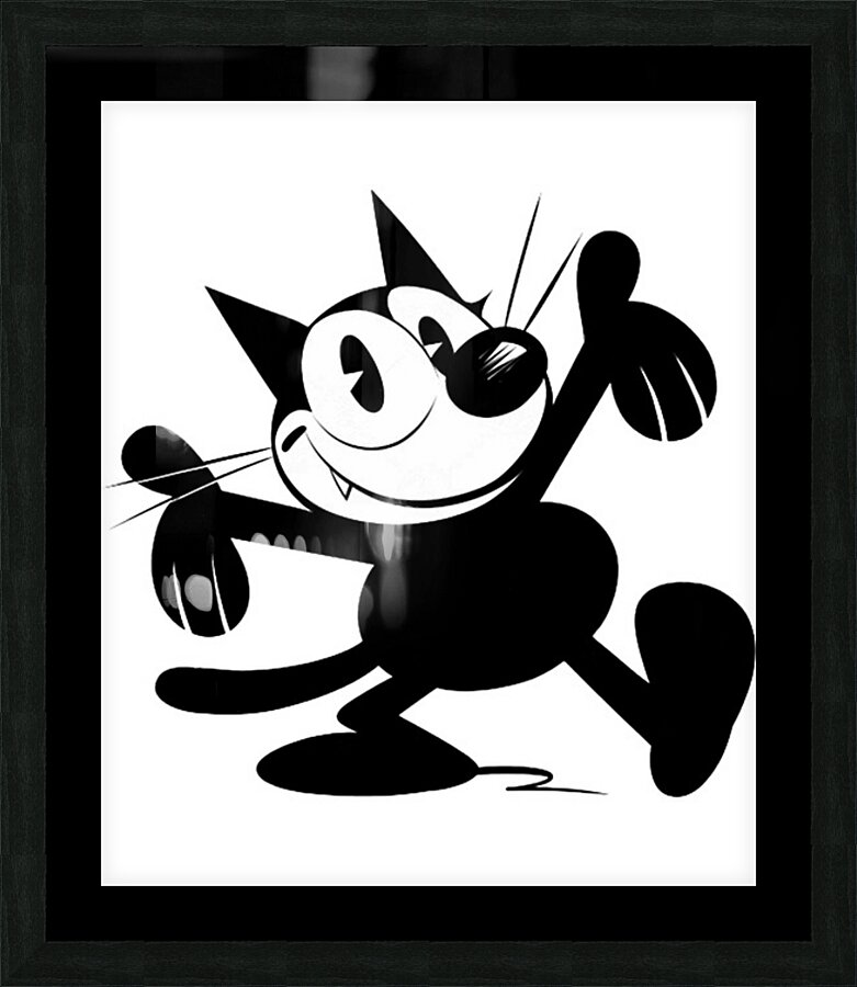 Felix the Cat 13 Picture Frame print