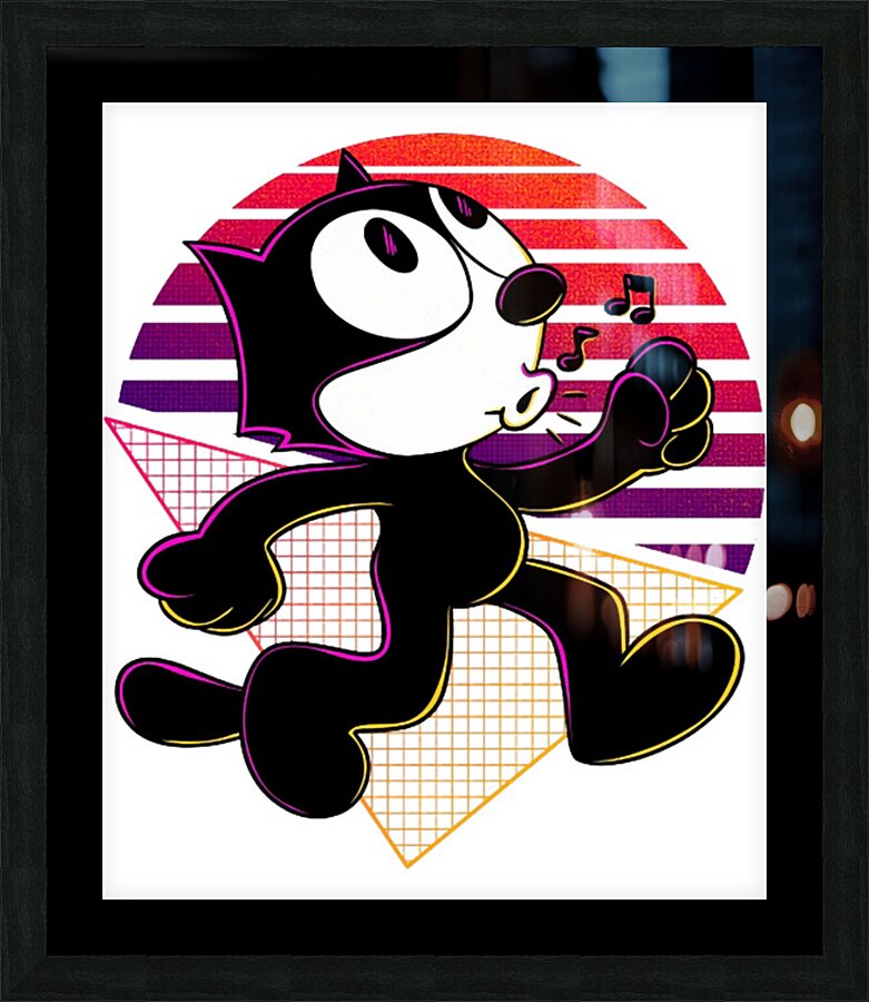 Felix the Cat 30 Picture Frame print
