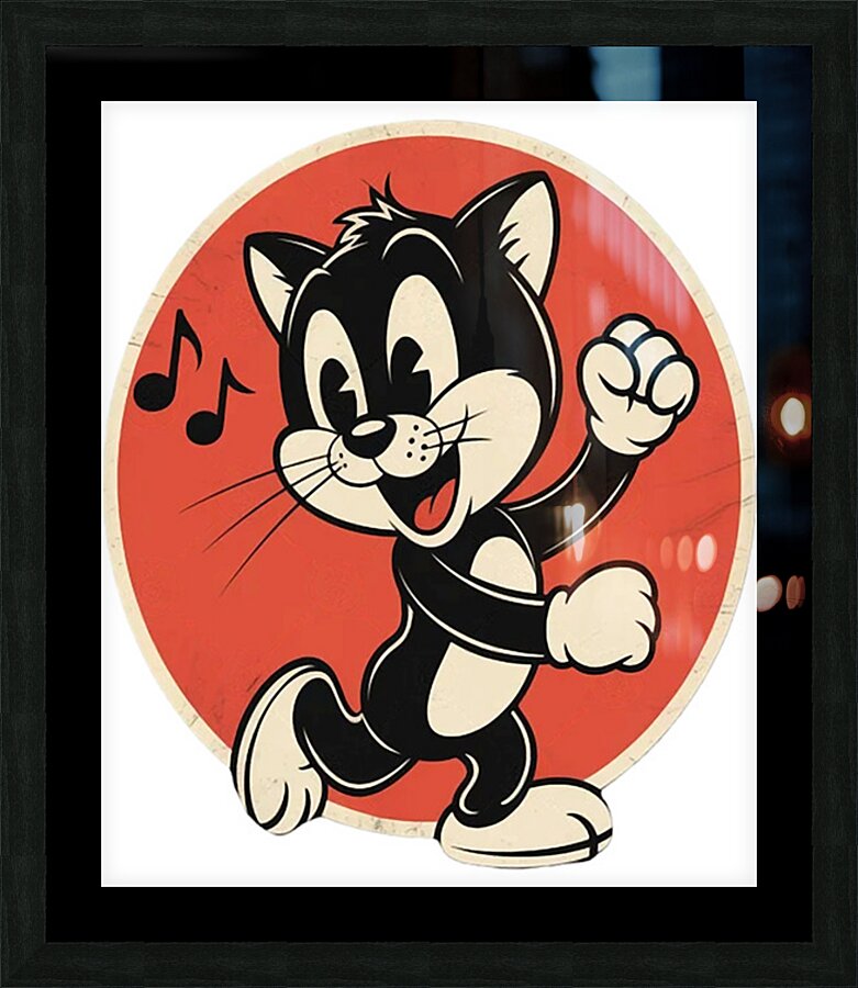 Felix the Cat 37 Picture Frame print