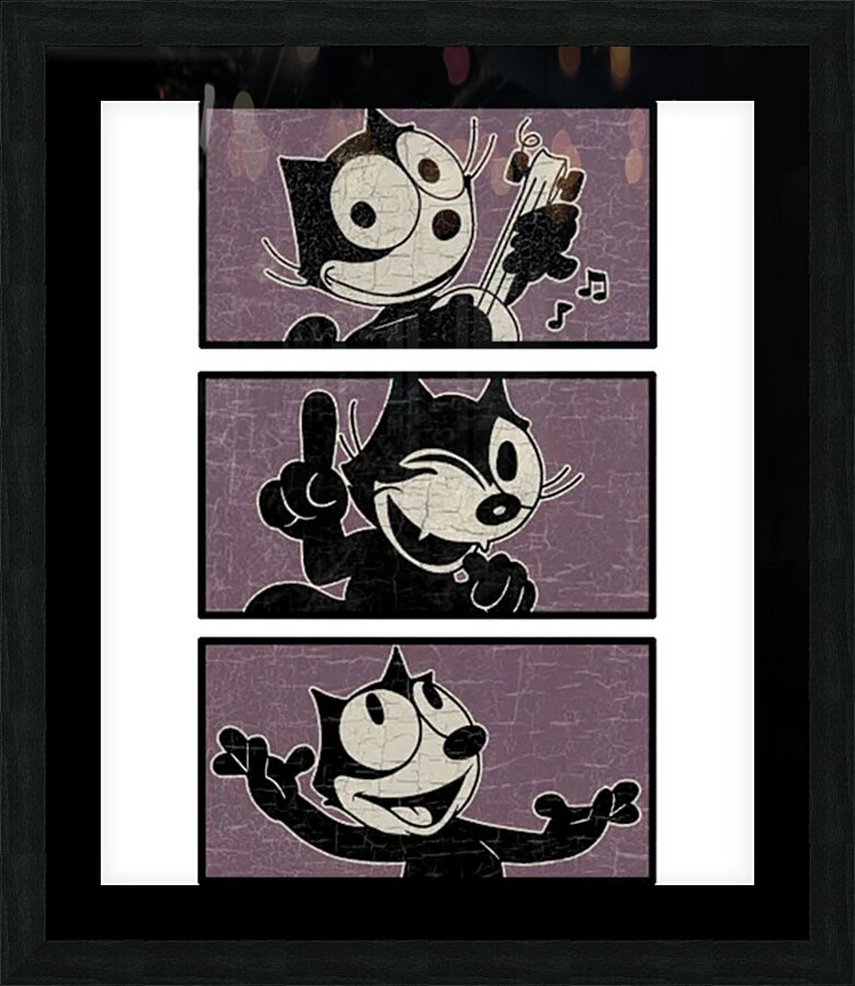 Felix the Cat 17 Picture Frame print