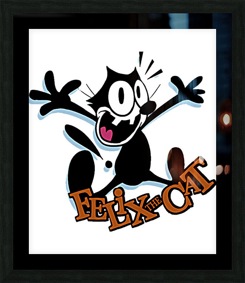 Felix the Cat 7 Picture Frame print