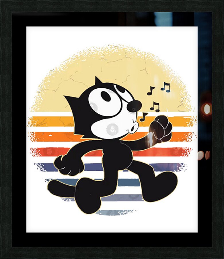 Felix the Cat 43 Picture Frame print