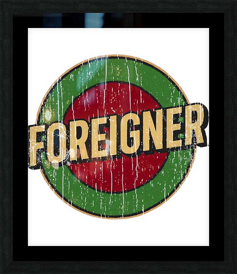 Foreigner 13 Picture Frame print