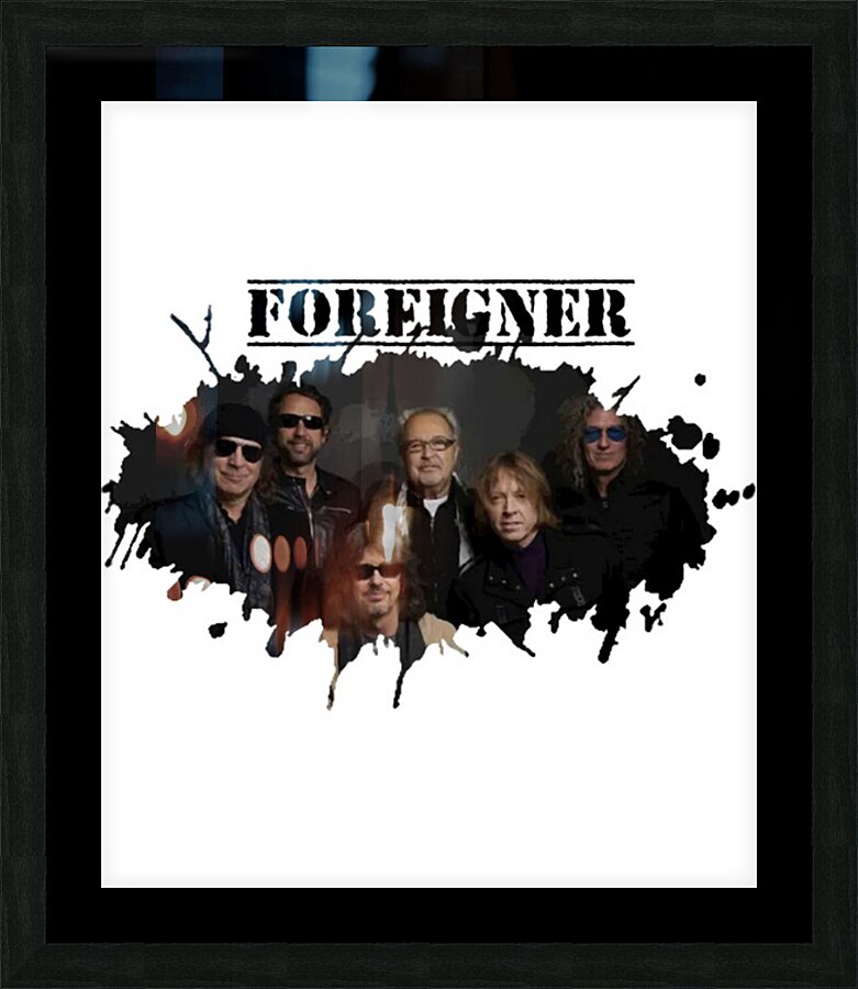 Foreigner 19 Picture Frame print