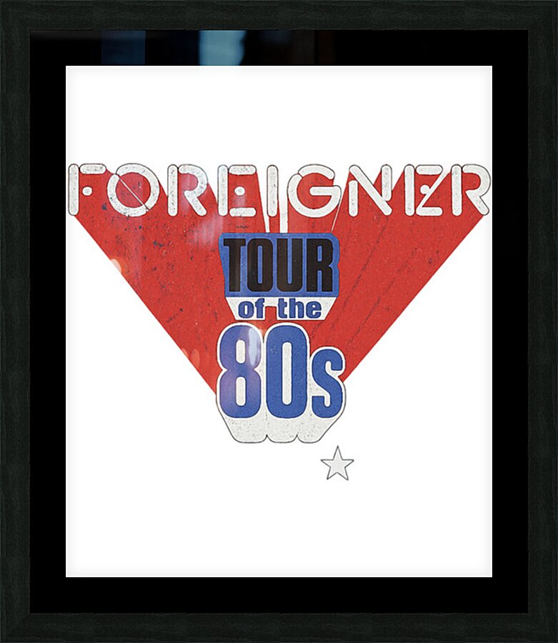 Foreigner 22 Picture Frame print