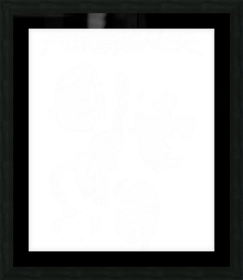 Foreigner 29 Picture Frame print