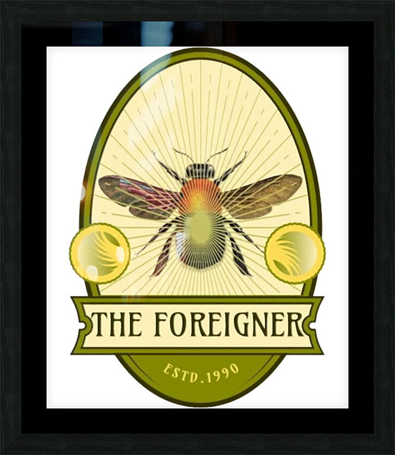 Foreigner 31 Picture Frame print